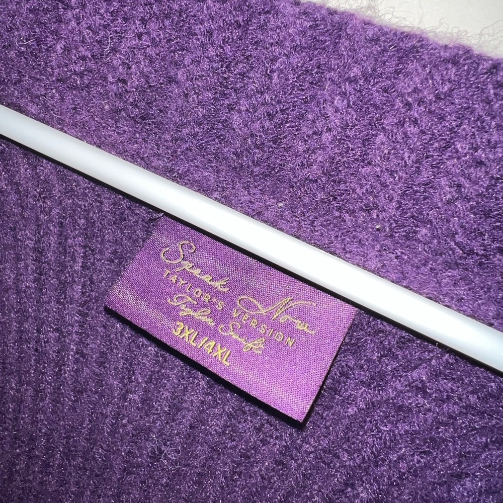 Speak Now (Taylor’s Version) Cardigan 3x-4x - image 3